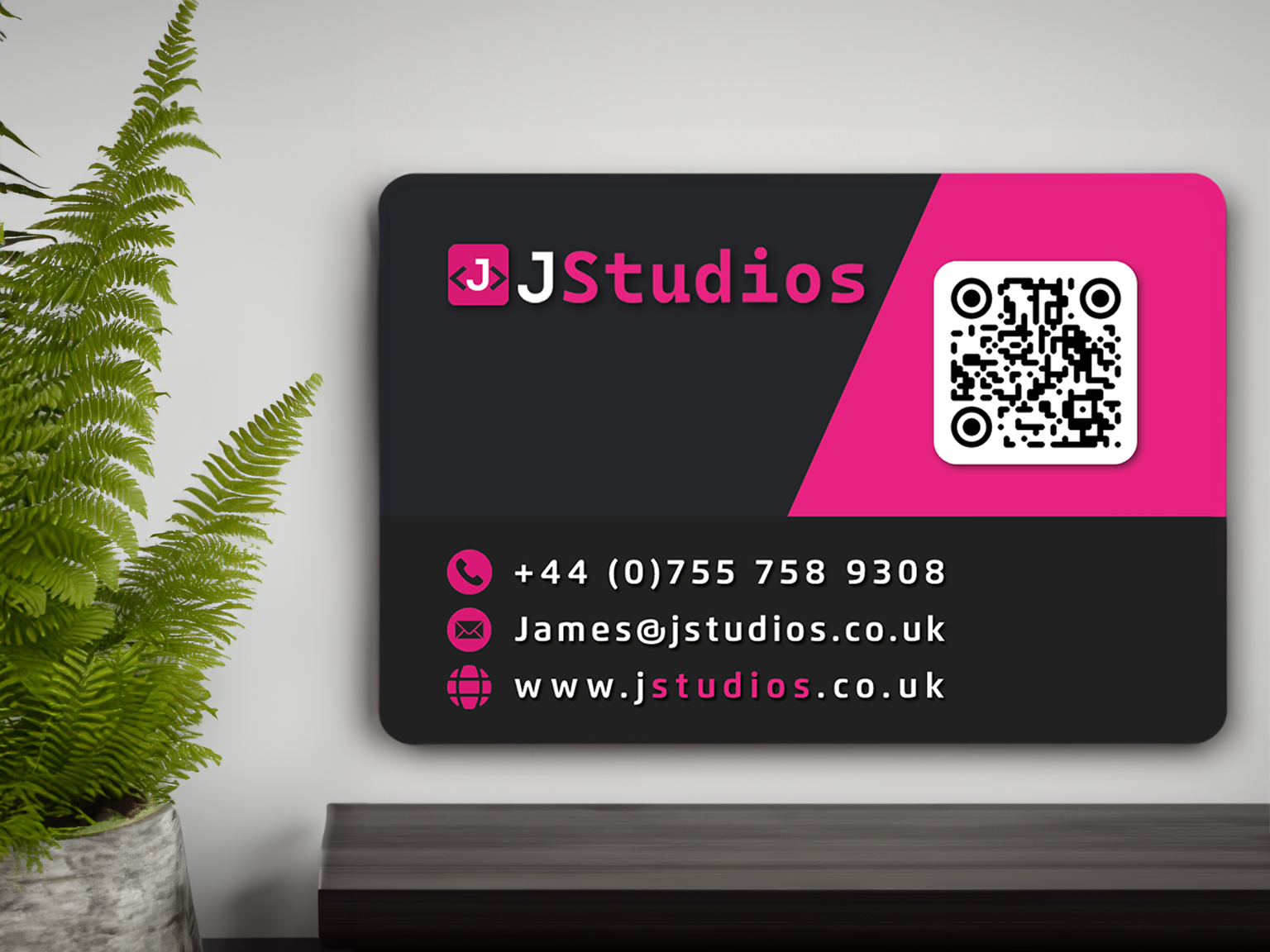 JStudios business card design